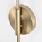 Nuvo Trilby 2-Light Wall Sconce - Matte White with Burnished Brass 60/7394 - alternate 7